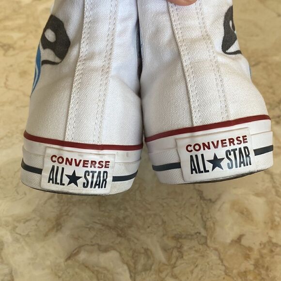 Converse High Tops Rare Limited Edition JFCNO Francophone Games - As New Unisex - Picture 9 of 15